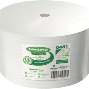 TS 0481 - 1Ply Paper Wipe Mini