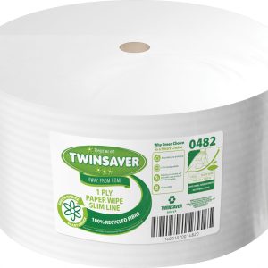 TS 0482 - 1Ply Paper Wipe Slim Line
