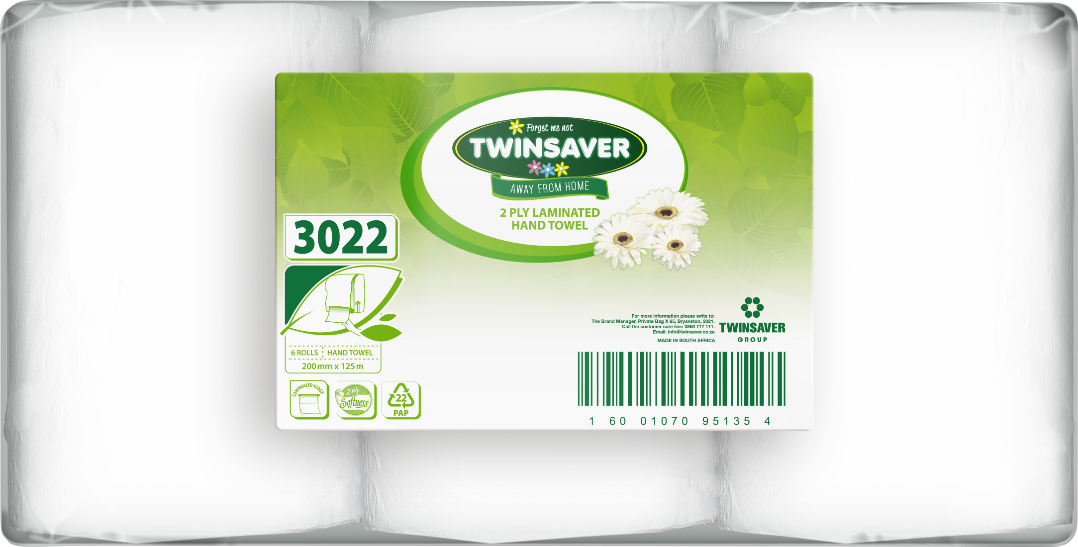 TS 3022 - 2Ply Laminated Hand Towel