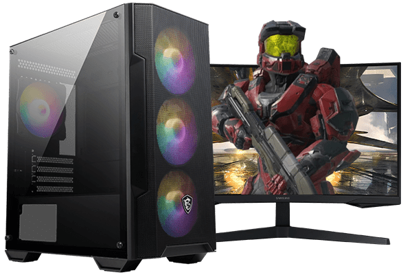 RYZEN 5 5500 4.2GHz RTX 3050 6GB Budget Gaming PC